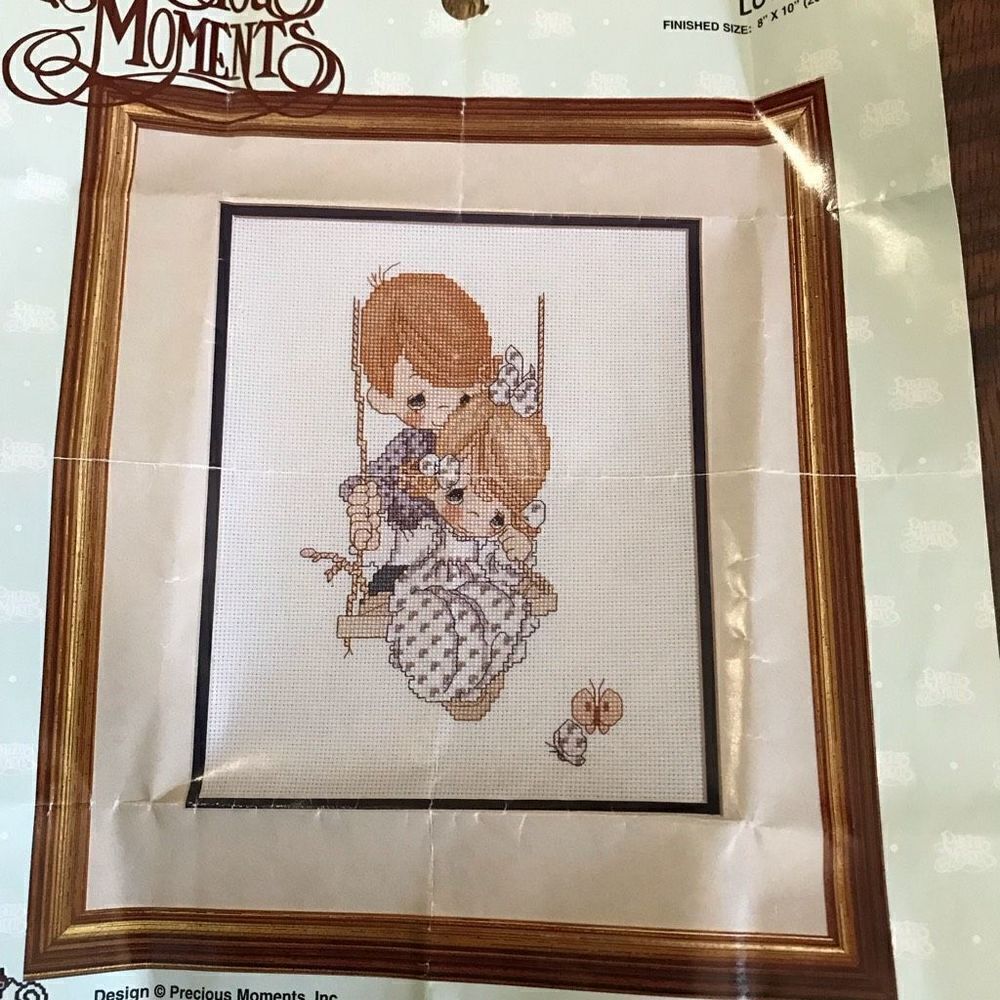 Counted Cross Stitch precious Moments Love is Kind #131-40 8 X 10